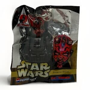 Medicom Star Wars Darth Maul Be@rbrick Pepsi NEX Figure Sealed 2008 Japan Key